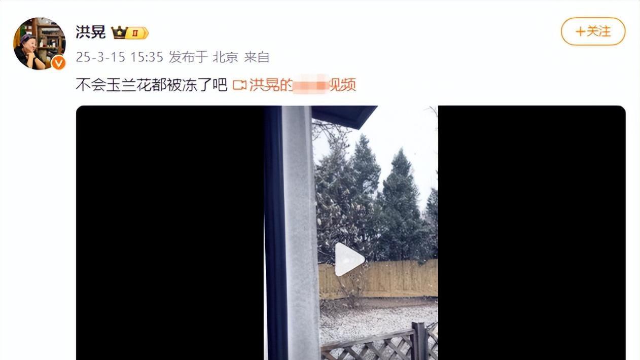 陈凯歌前妻洪晃晒京郊院子