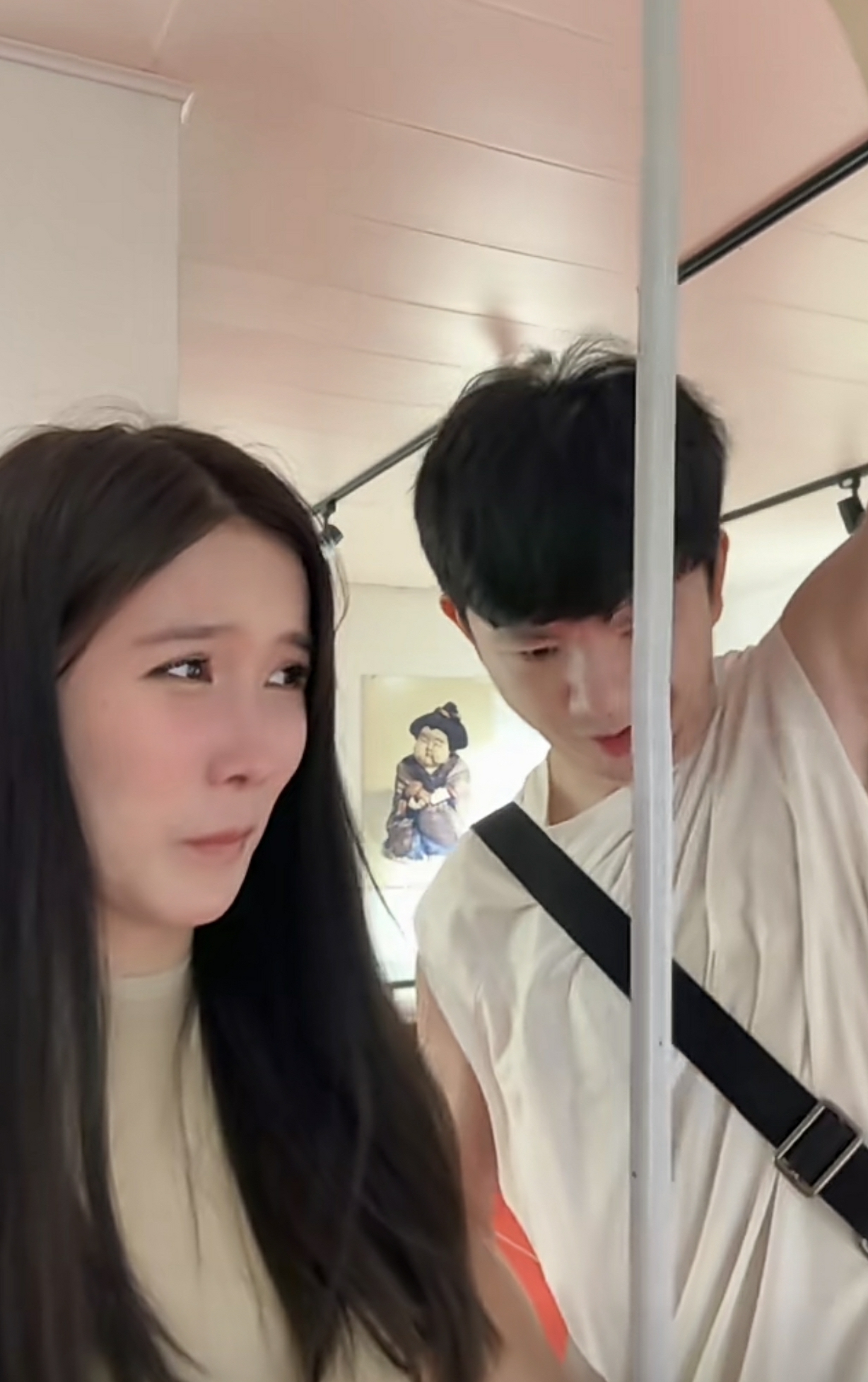 女朋友惊呆了