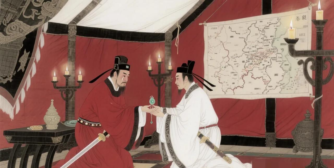 1367年，朱元璋与养子朱英一同喝酒，席间，朱元璋问：