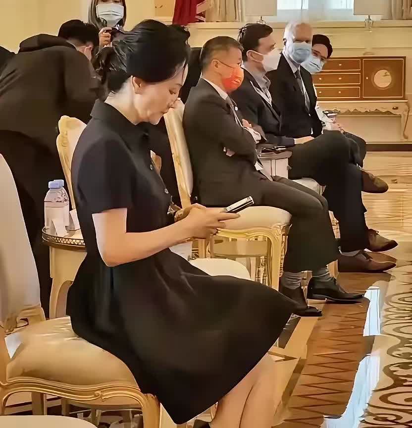 孟晚舟这双高跟鞋，走得可不只是红毯
​那鞋跟高得离谱 咱穿个五厘米都累得不行 