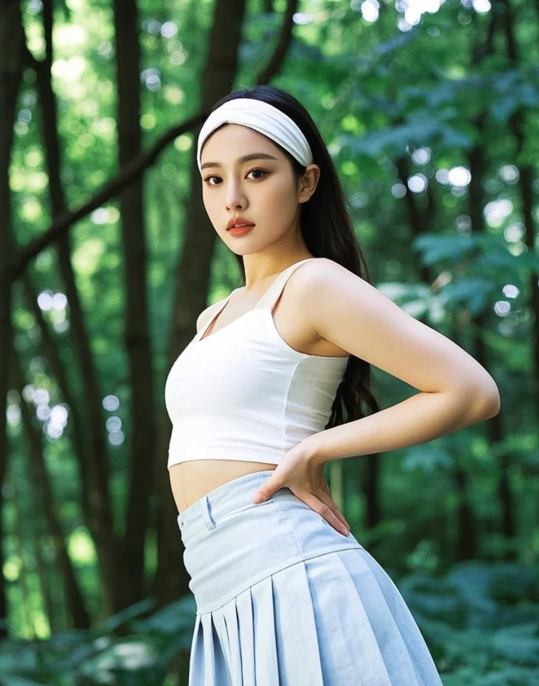 我在林间醒来，只为让你一眼沦陷。