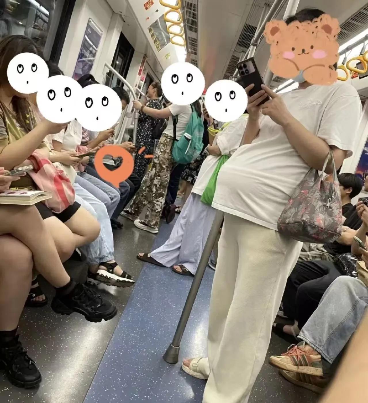 现在社会真的是奇了怪了，没人谴责不给孕妇让座的，却有喷子谴责孕妇乘坐地铁的！有人