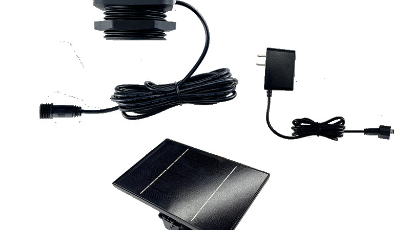 户外水塔水量监测方案-太阳能超声波液位传感器