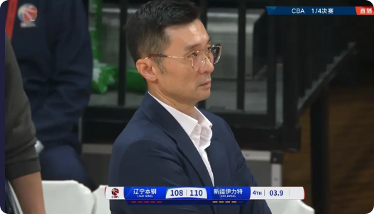 新疆伊力特队主帅刘炜真是用兵如神！在今天新疆伊力特客场以116：123惜败于辽宁