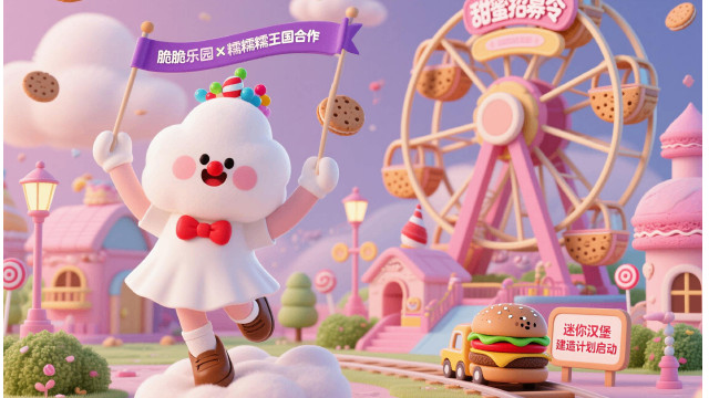 优可栗栗-牛扎小汉堡