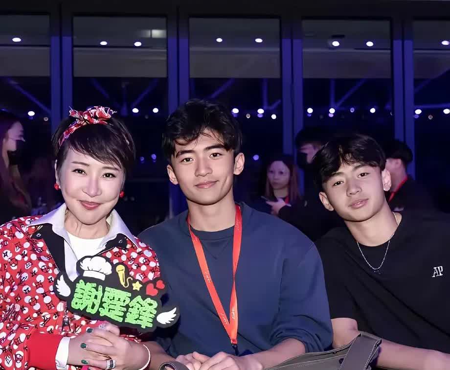 谢霆锋的演唱会。
说实话我真的是无感，面对两个孩子。还有孩子前期。确在向以前的
