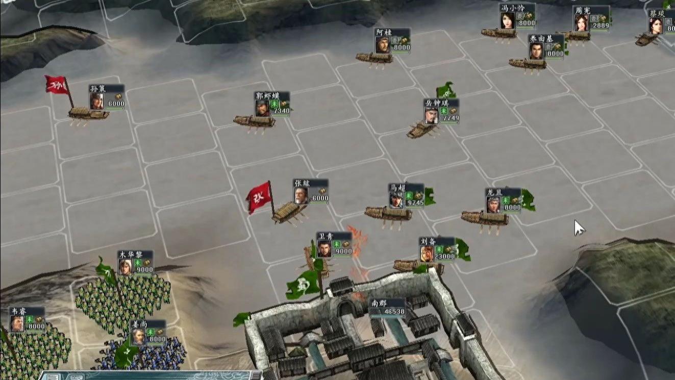 《三国志11》中一帮北方“旱鸭子”是如何成了s级水战统领？