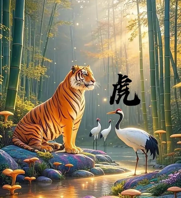 生肖虎，灵鹤大仙曾讲：
4月21号、22号、23号，
特别是22号与23号这两日