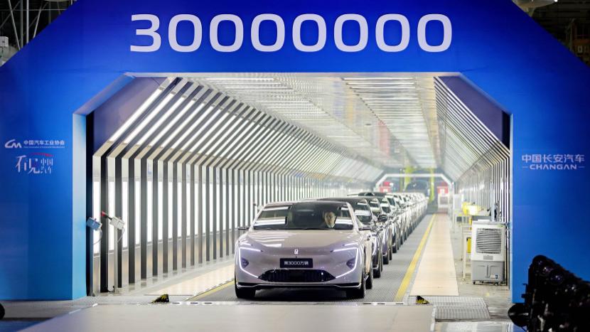 中国长安达成中国3000万辆里程碑 成就中国品牌最快纪录