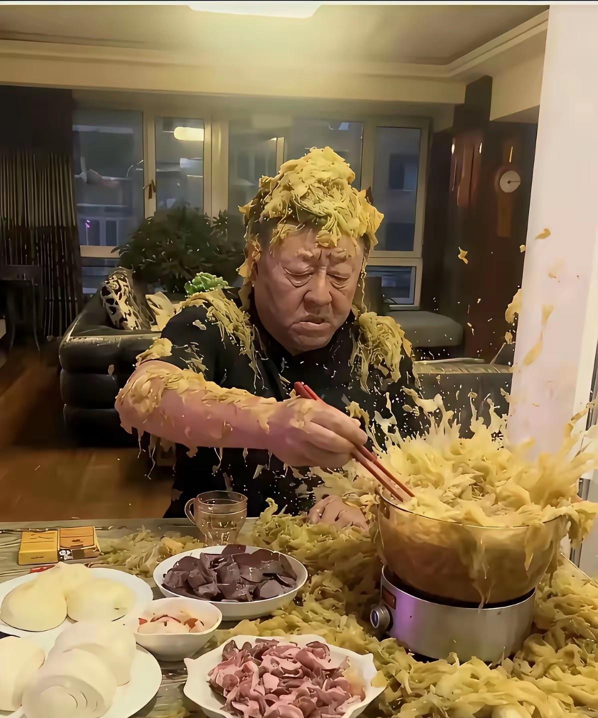 这个吃的是什么菜呀，还能爆炸！真是奇了怪了，我长这么大还是第一次见呢！