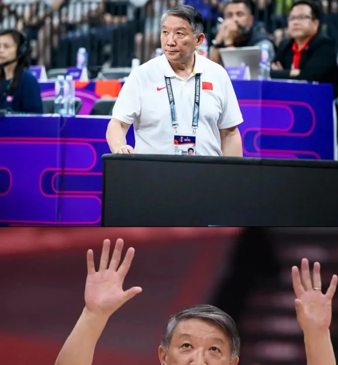看看宫鲁鸣的表情，输给日本就知道为什么会输了。

本场比赛期间，宫鲁鸣的表情