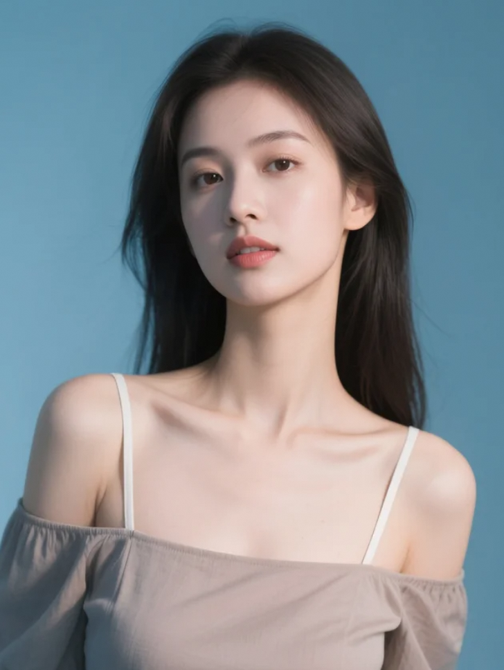 低眉浅笑最温柔，恰似春水映梨花。
