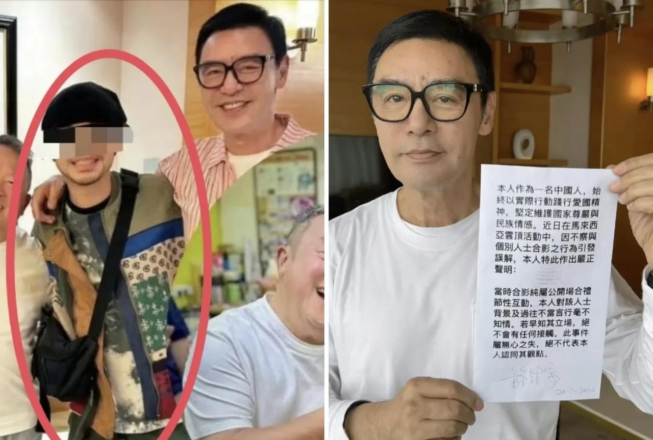 不止钟镇涛自己，他女儿也表态强调自己是中国人，是爱国的孩子。这是钟懿在综艺节目要