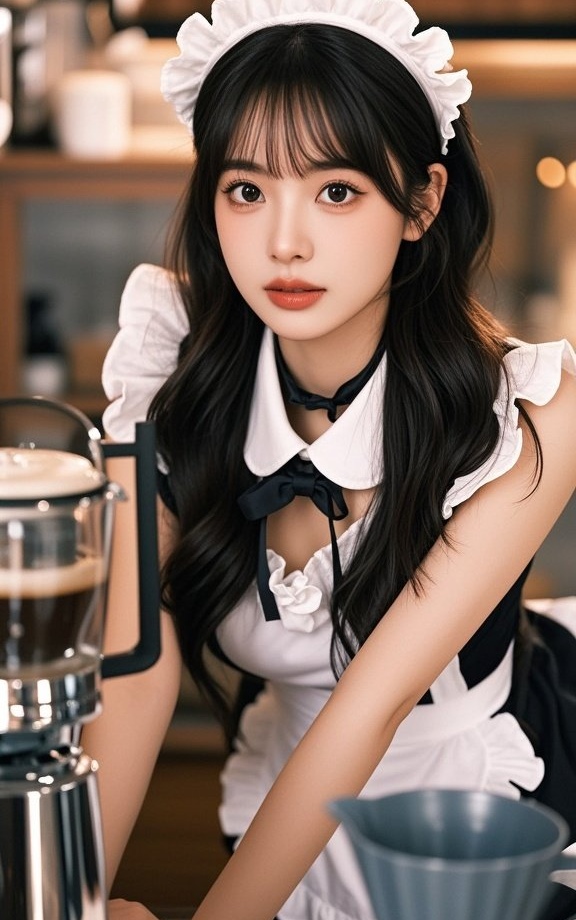 少妇娇羞似海棠，女仆甜美最难忘