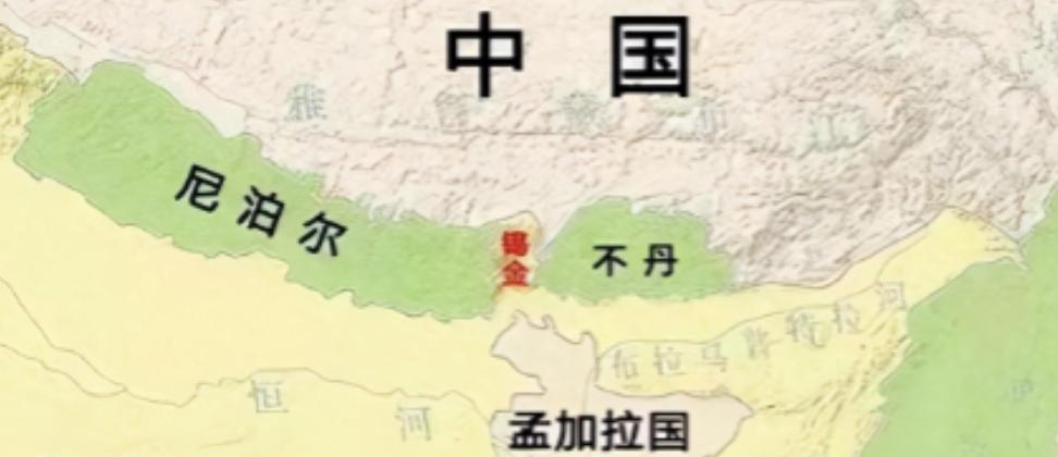 印度不顾全世界的反对，强行吞并了喜马拉雅山脉中的小国锡金，这个只有7000多平方
