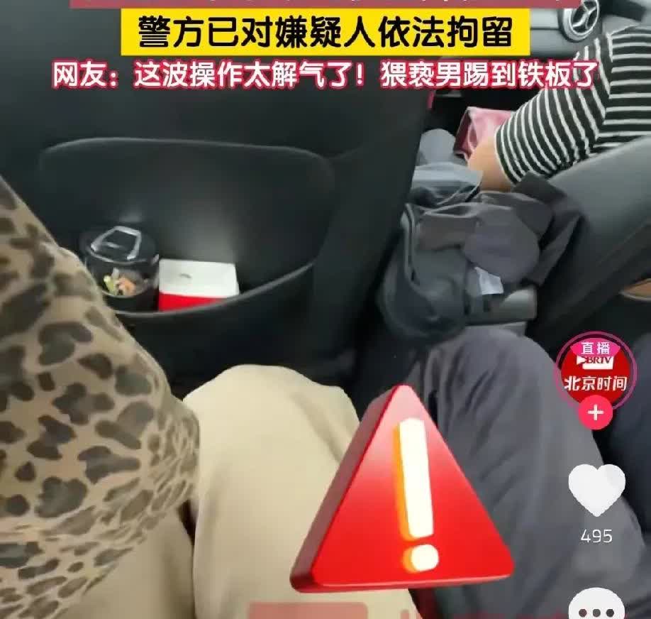 内蒙古一女律师拼车时，突然觉得有人掐她大腿根，瞬间意识到遭到了猥亵，女律师并没有
