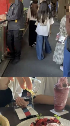 你看汪小菲7号下午发的动态没？真的挺暖的。他和马筱梅带着玥玥在台北，一家子吃下午