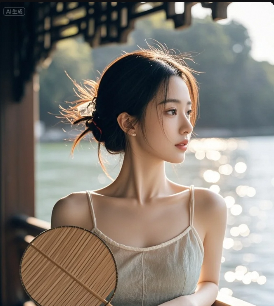她的气质，是云淡风轻，也是暗流涌动