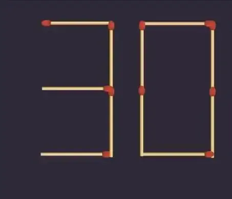 火柴智力题：移动 2 根火柴，形成尽可能大的数字