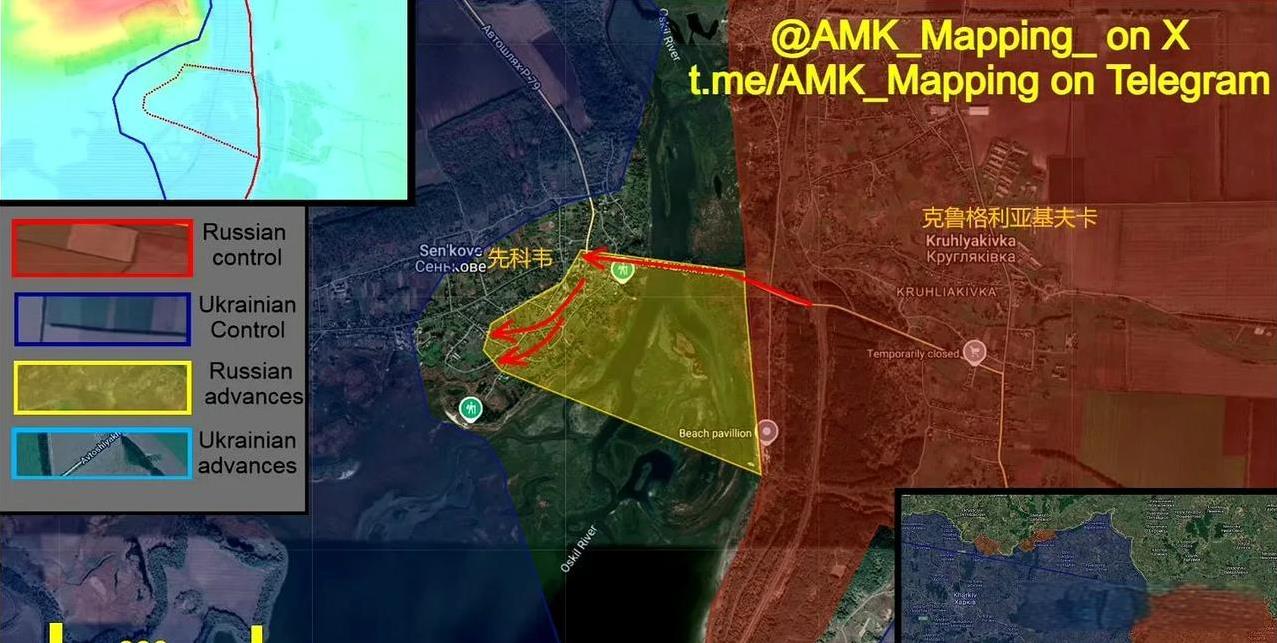 乌克兰官方信源 DEEP STATE MAP 3月7日 早上更新称：
特朗普计划