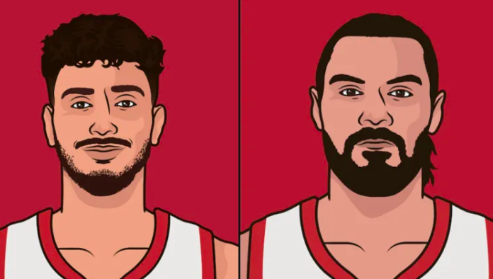 NBA常规赛，火箭以117-113击败魔术。
全场比赛，火箭球员阿尔佩伦-申京一