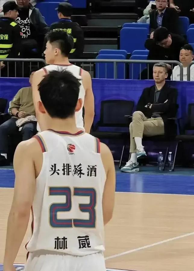 林葳的挡拆艺术彻底点燃了战术变革的火花。
在与新疆的系列赛中，这位20岁后卫展示