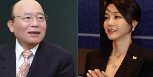 金建希接受被捕后首次调查

抓她的关键证据就来自左边这个老头，瑞熙建设上市公
