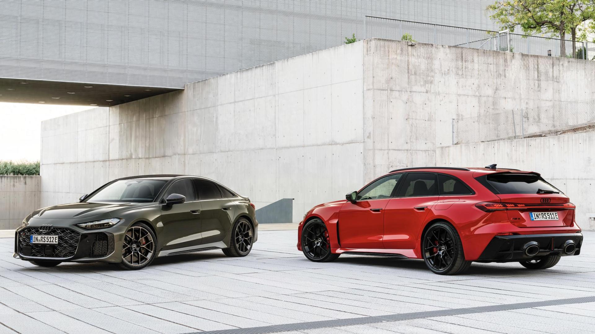 全新奥迪RS 5官图发布，有旅行版和三厢版，百公里加速3.6秒