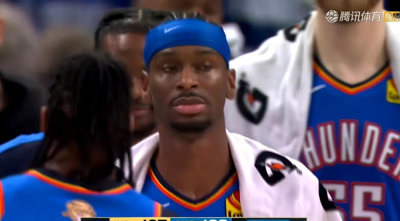 NBA总决赛G2，雷霆123-107大胜步行者扳回一城，大比分1-1步行者。
再
