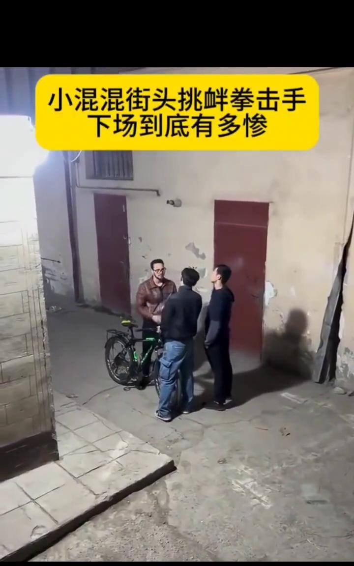小混混街头挑衅拳击手，下场到底有多惨？