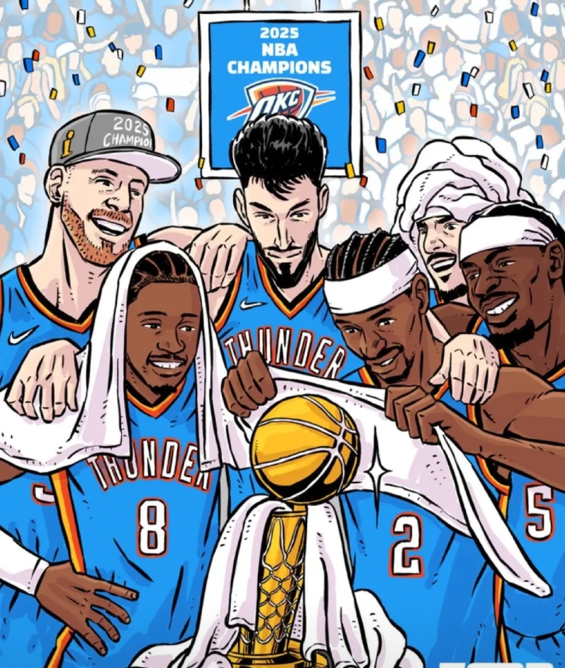 哈利伯顿悲情受伤，亚历山大率OKC首夺总冠军！NBA的新时代来了吗？聊三件事儿：