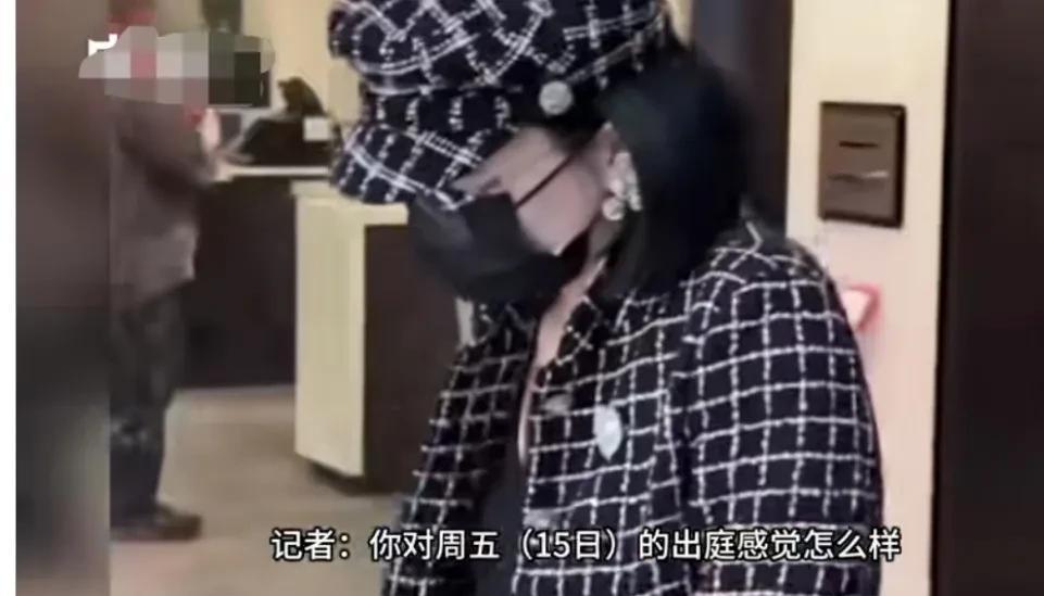 澳洲记者再次拍到兰兰现身的画面。画面中兰兰身穿格子上衣，头戴格子帽，耳朵上戴着时