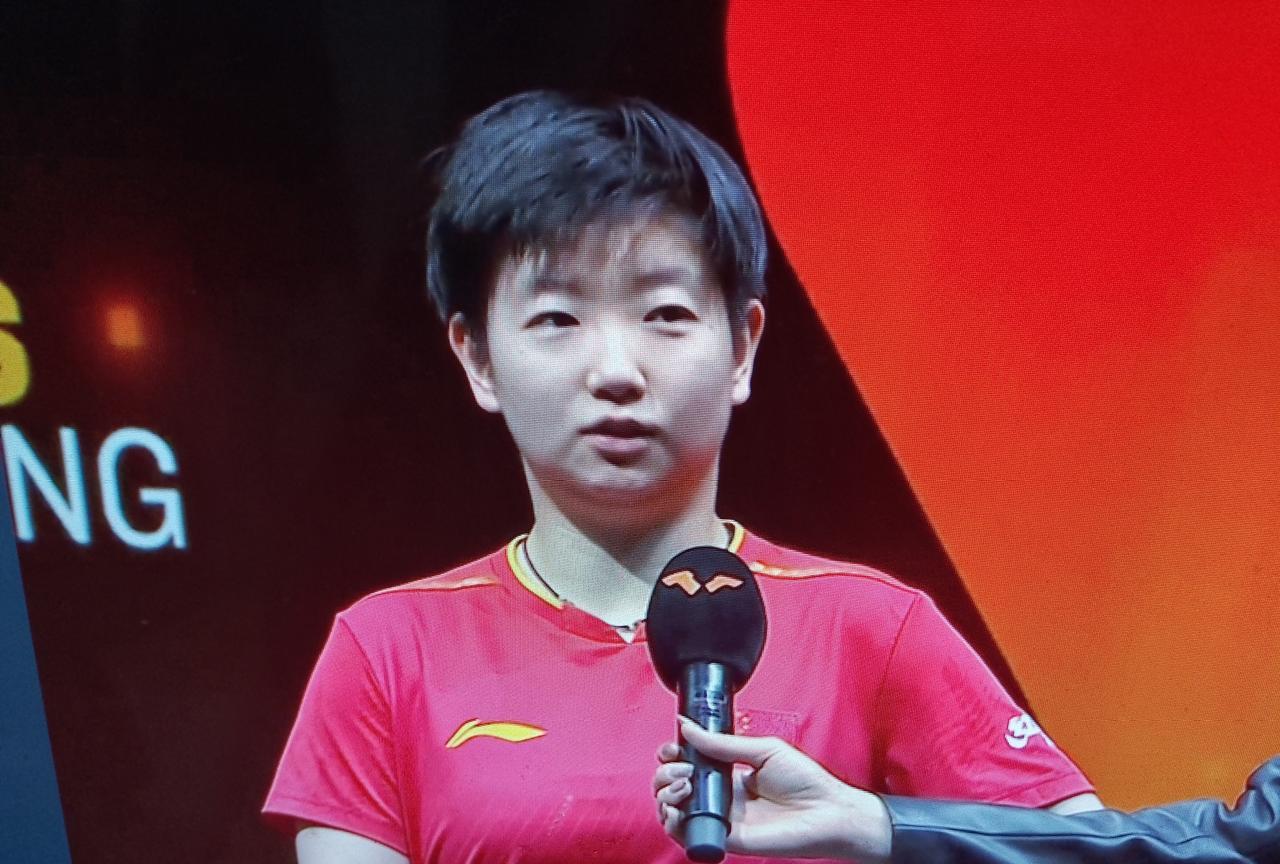 多哈冠军赛，孙颖莎大概率不会去参赛。
有人说，外网上的孙颖莎参赛的名字已经被拿下