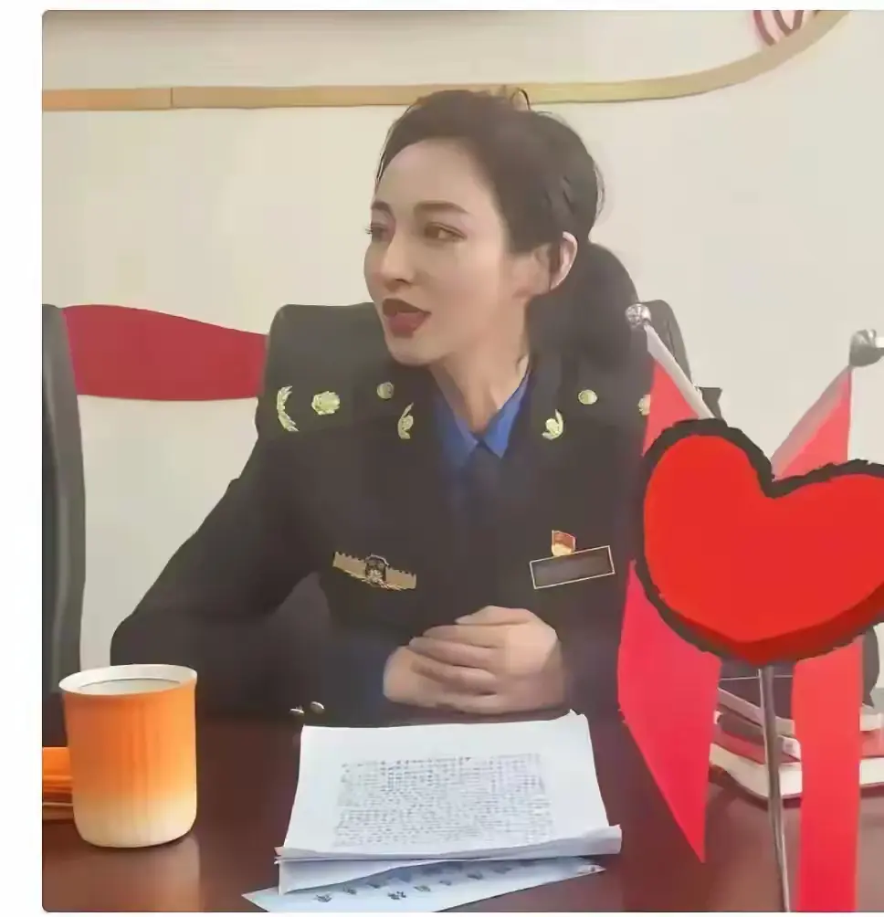 在体制内工作，这位女士是什么级别的领导？