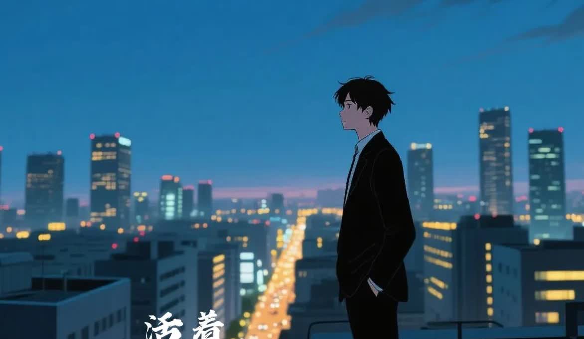 刚看了一个新闻，
一个跳楼男子的一封遗书，
上面写着：

“对不起，
