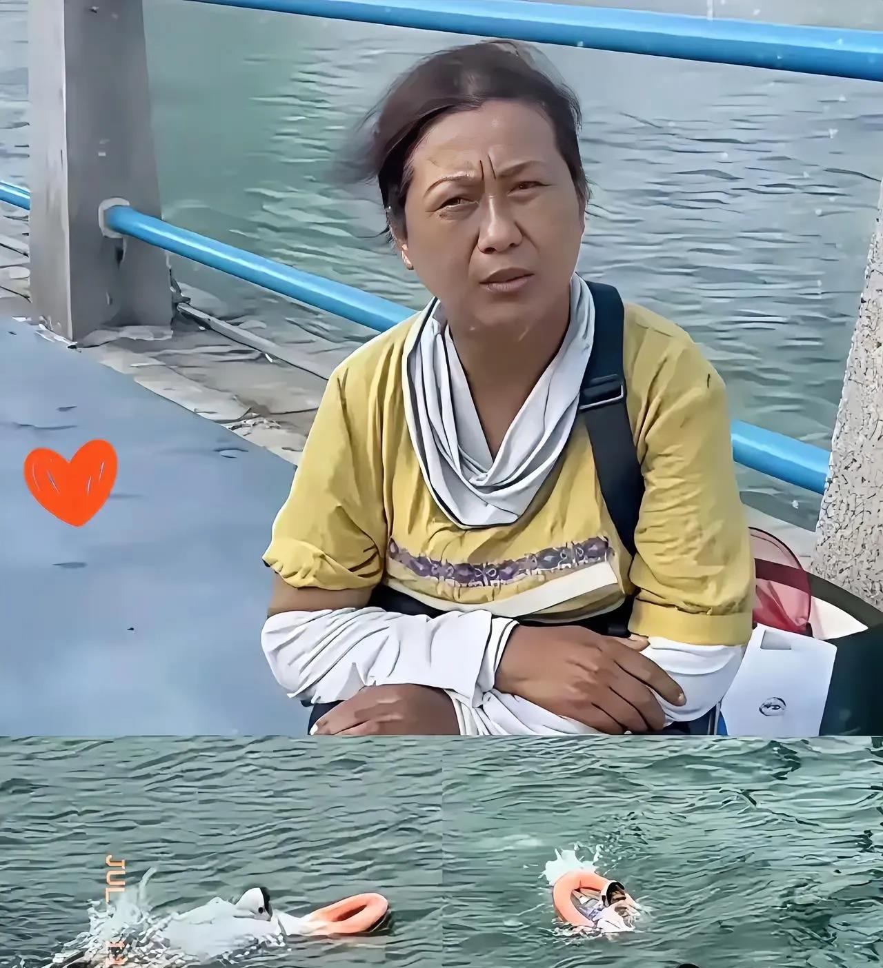 大家发现没，青岛救人大姐有个非常大的优点，可能她自己都不知道。

虽然她58