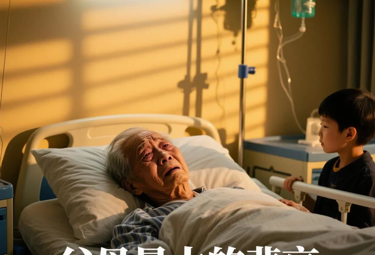 父母最大的悲哀
是他们偏爱的那个孩子
对他们弃之不顾，自己却老无所依吧，
