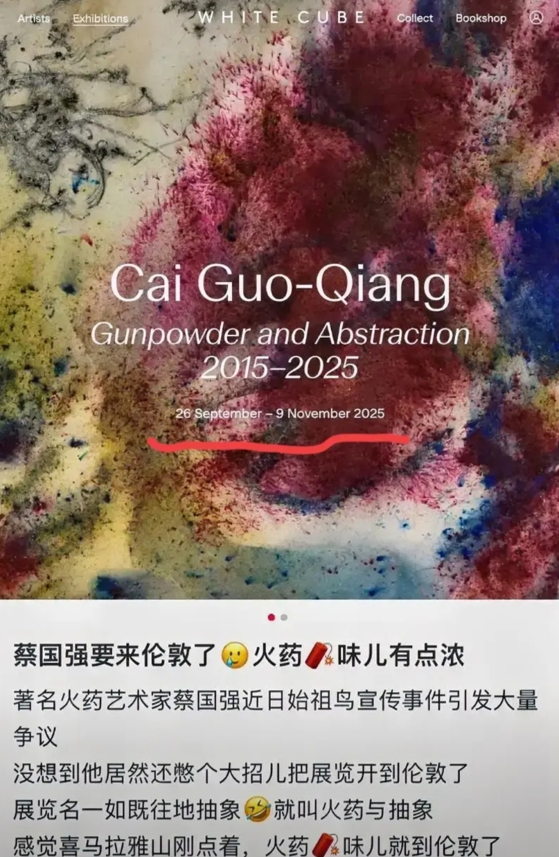 蔡国强珠穆朗玛峰烟花秀事件怎么处理？至今没有看到下文。事后，蔡大师潇洒自在地在国