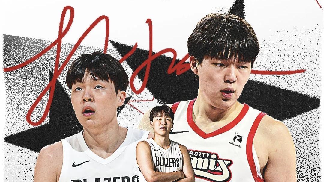 正负值全队最高！杨瀚森征服美媒，开拓者输球他没输