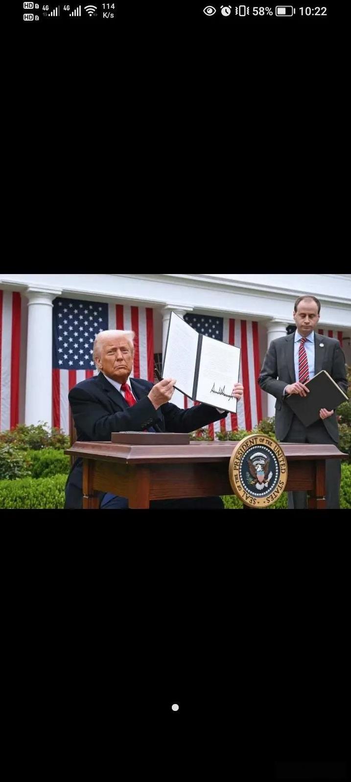 嘚瑟到家，印度阿三要哭了！美国总统特朗普刚刚正式签署行政令，对印度购买俄罗斯石油