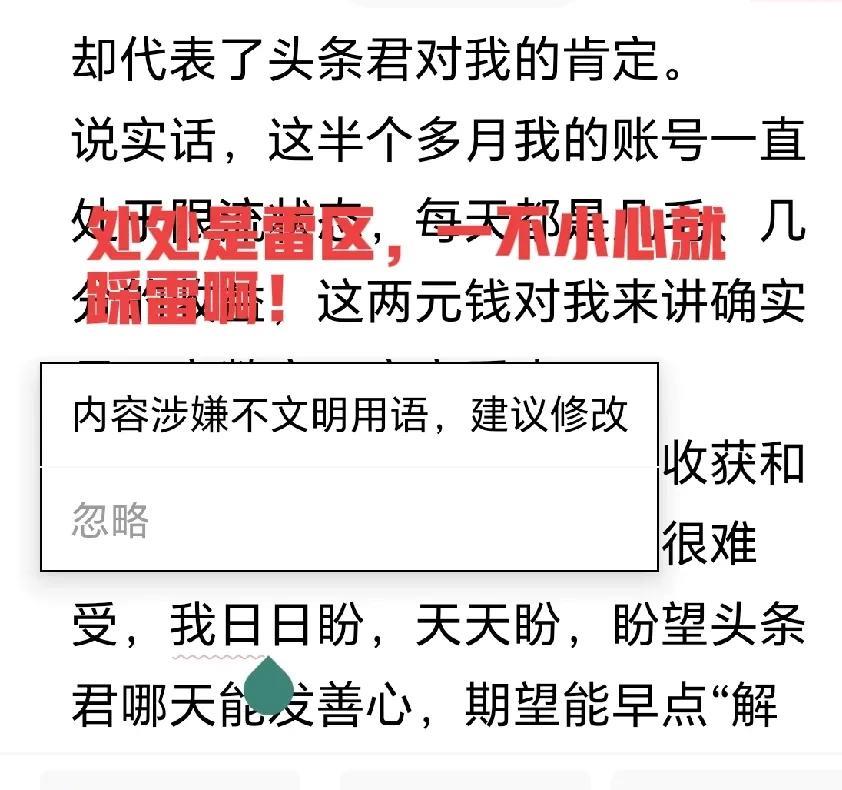 说实话，这半个多月我的账号一直处于限流状态，每天都是几毛、几分的收益，这两元钱对