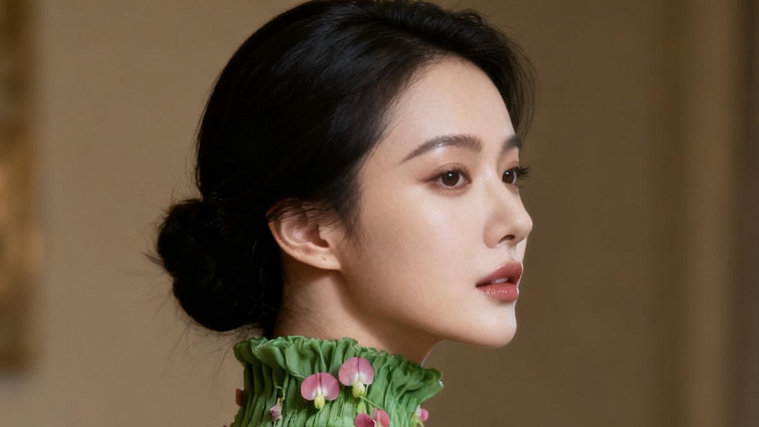 自然织就的绿意霓裳