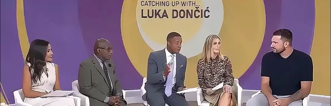 东契奇面对媒体表达了与詹姆斯的关系！东契奇在接受媒体采访时被问及休赛期关于詹姆斯