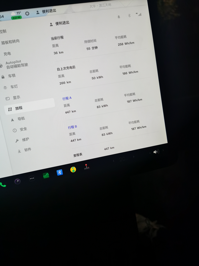 刚提车没多久447公里平均能耗187
我这个能耗正常吗？