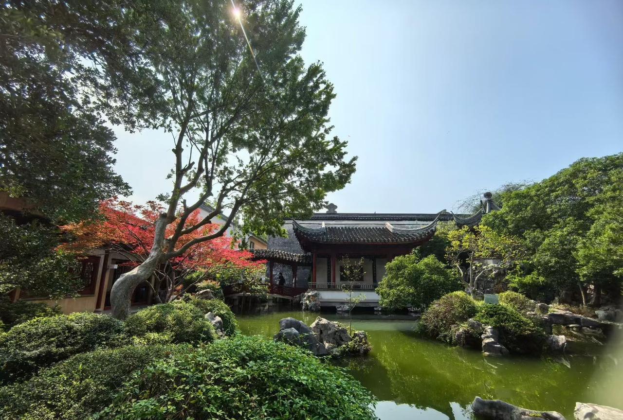 #随手记录秋日美景#西山雕花楼，滋养在历史的时光深处，从太湖山水间款款走来，携一