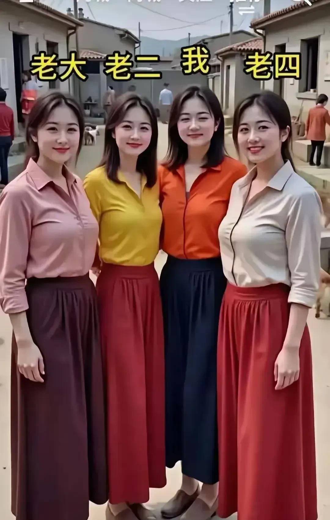 孩子他姨，择偶的条件高吗？
孩他姨排行老三。
如今老大，老二和老四早已嫁人，唯独