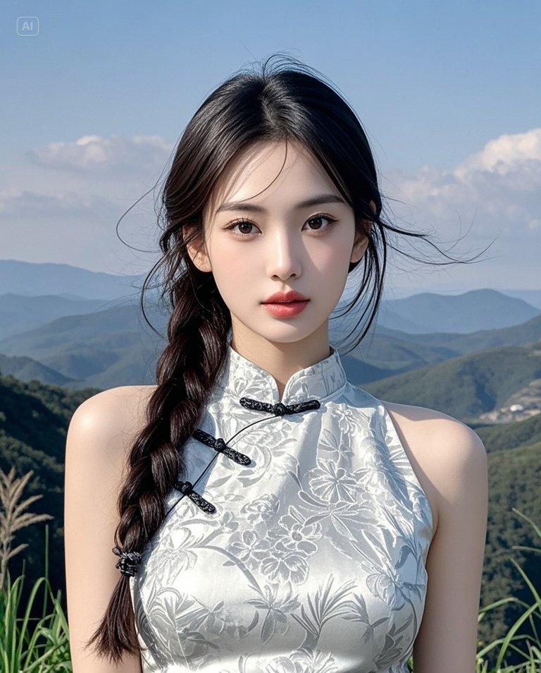 她一出现，连阳光都变得温柔了