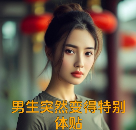 男生突然变得特别体贴，可能是因为他做了亏心事