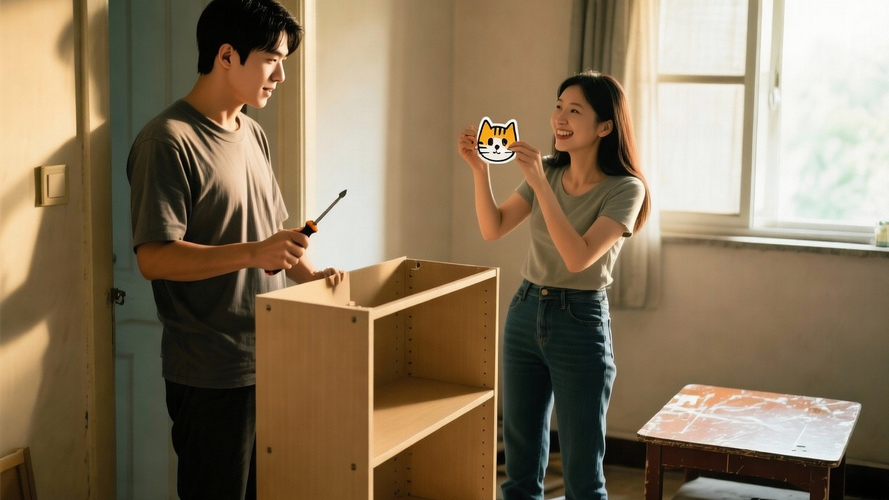 合租第七年，他搬走那天我才发现冰箱贴下压着一张纸条