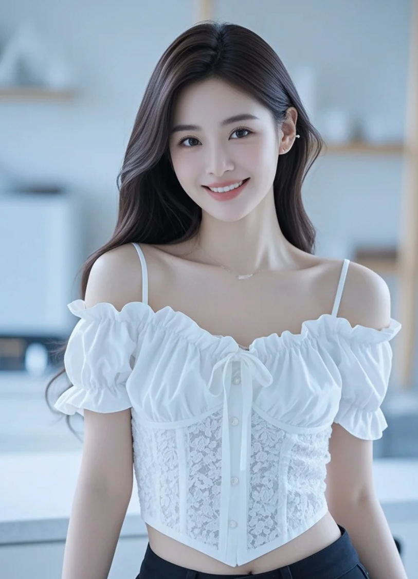 她像棉花糖一样治愈，仿佛是生活里的一抹温暖阳光